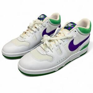 Nike Attack FZ2097-101 White/ Hyper Grape - Court Green Sz 10.5 NEW